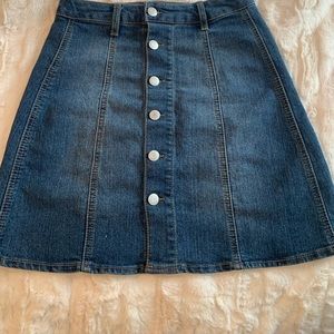 Mossimo Jean skirt